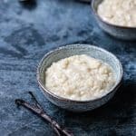Recette de riz au lait et à la vanille de Tahiti