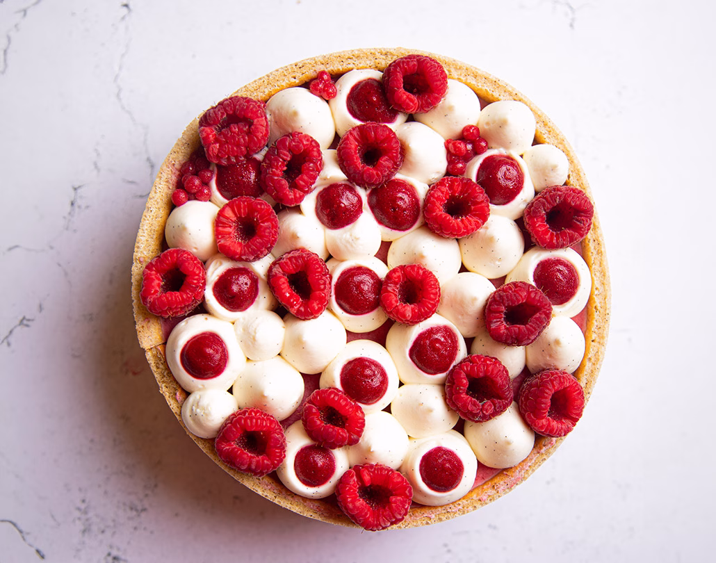 entremets sofia, une recette de the french pâtissier pour norohy