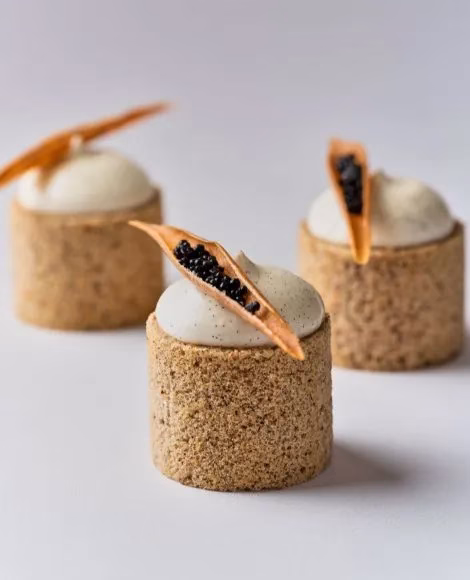 entremets vanille par florence lesage avec vakana de norohy